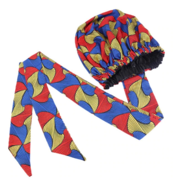 Satin-lined Wrap bonnets - Picture 5 of 16